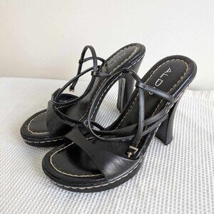 Black Aldo High Heel Sandals